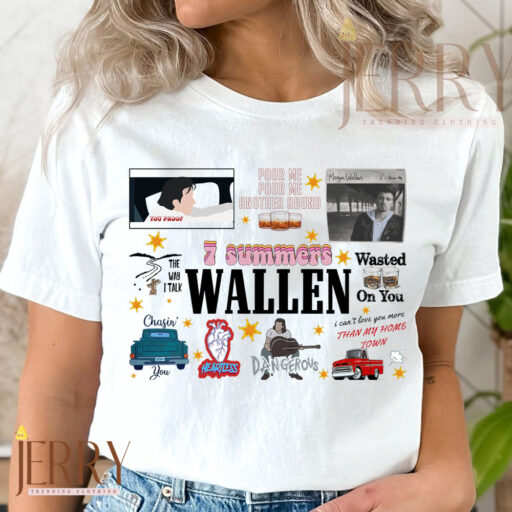 Top 10 best songs Morgan Wallen T Shirt