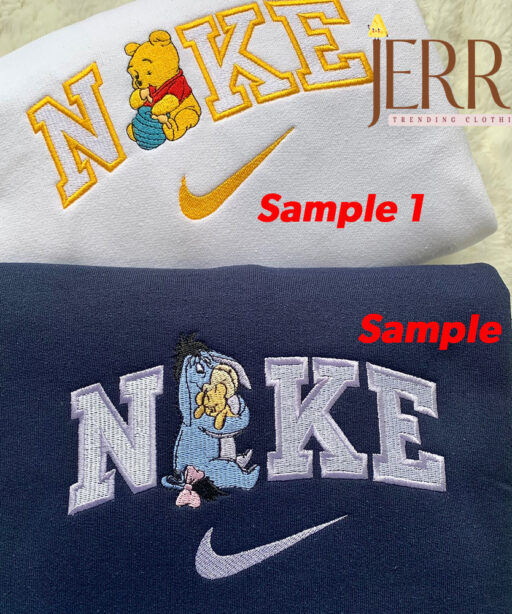 Winnie The Pooh Nike Embroidered Sweatshirt