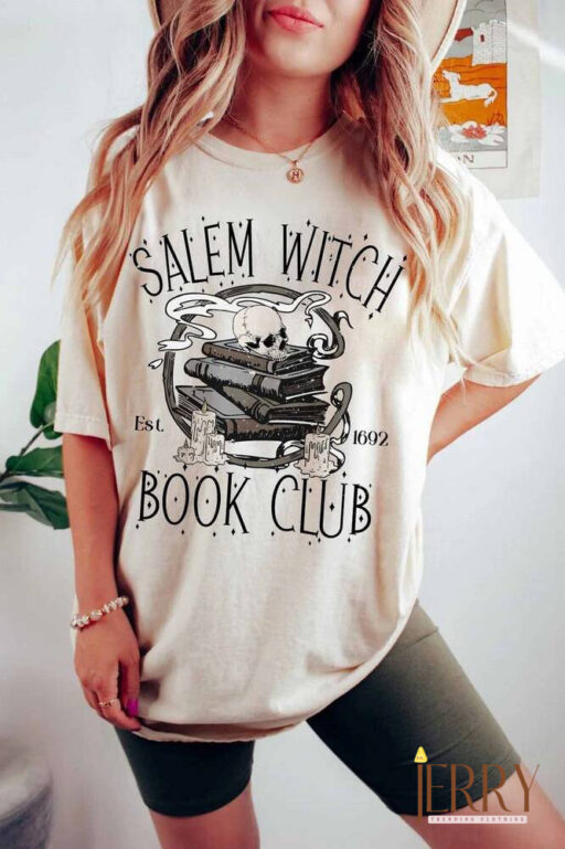 1692 They Missed One Comfort T-Shirt, Salem Witch Book Club Shirt, Salem Massachusetts Witch Trials, Halloween Sweatshirt 2023 Shirt