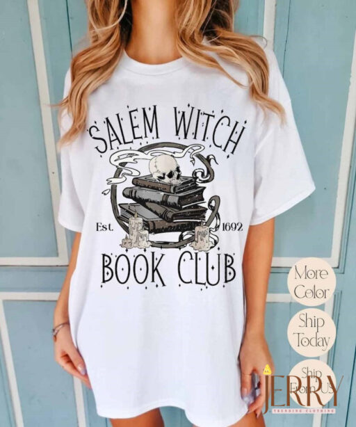 1692 They Missed One Comfort T-Shirt, Salem Witch Book Club Shirt, Salem Massachusetts Witch Trials, Halloween Sweatshirt 2023 Shirt