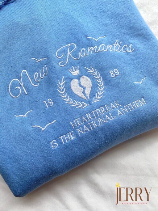 1989 Taylors Version New Romantic Embroidered Shirt
