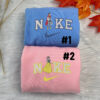 Snow White and Prince Charmings Disney Nike Embroidered Sweatshirts