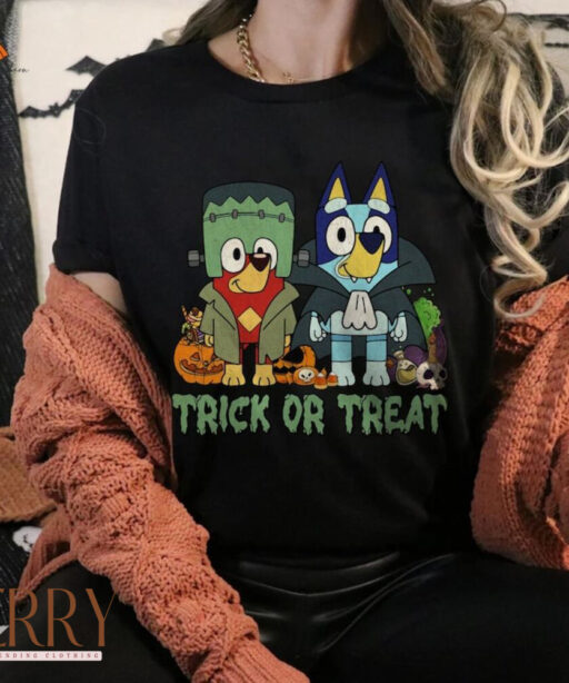 Halloween Family Shirt, Horror Halloween Trick or Treat Shirt, Matching Family Shirt, Halloween Horror Sweatshirt, Halloween Costume