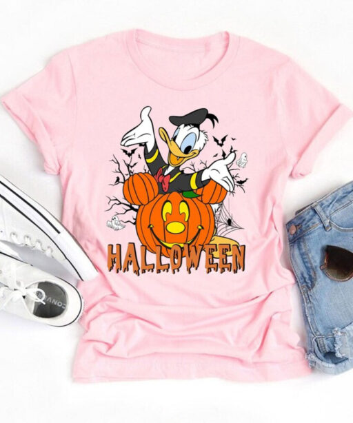 Vintage Disney Mickey and Friends Halloween Team Shirt, Disney Halloween Shirt Retro, WDW Magic Kingdom Shirt, Halloween Matching Shirt