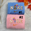 Carl And Ellie Up Disney Nike Embroidered Sweatshirts