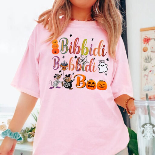 Bibbidi Bobbidi Boo Halloween Shirt, Jaq And Gus Halloween Shirt, Disney Cinderrella Shirt, Funny Disney Halloween Shirt, Halloween 2023 Tee