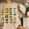 Canned Pickles Sweatshirt, Pickle shirt, Pickle Crewneck Sweatshirt, Pickle Lovers Hoodie, Pickle Crewneck Sweatshirt