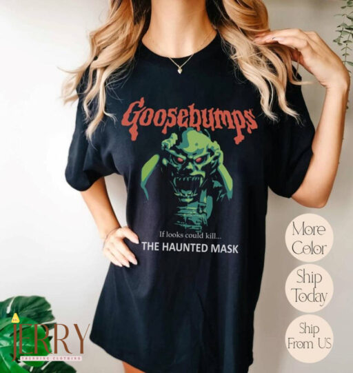 Comfort Colors Goosebump Horrorland Shirt, Halloween Shirt, Halloween Costumes, Halloween Party Tee, Nightmare Shirt