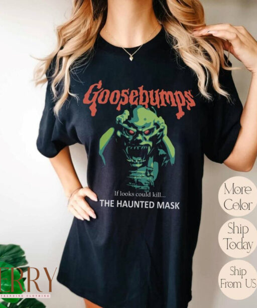 Comfort Colors Goosebump Horrorland Shirt, Halloween Shirt, Halloween Costumes, Halloween Party Tee, Nightmare Shirt