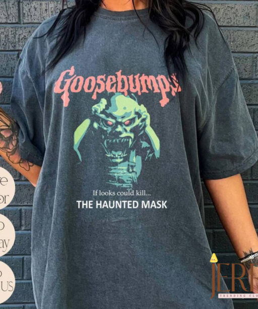 Comfort Colors Goosebump Horrorland Shirt, Halloween Shirt, Halloween Costumes, Halloween Party Tee, Nightmare Shirt