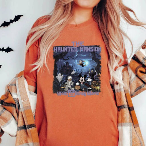 Comfort Colors The Haunted Mansion Vintage Shirt,Retro Disney The Haunted Mansion Shirt, Disney Trip Shirt, Halloween Shirt,Disney Halloween