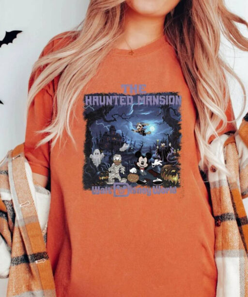 Comfort Colors The Haunted Mansion Vintage Shirt,Retro Disney The Haunted Mansion Shirt, Disney Trip Shirt, Halloween Shirt,Disney Halloween