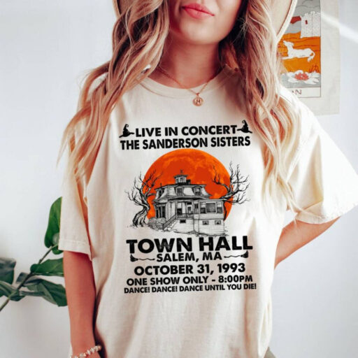 Comfort Colors® Town Hall Shirt, Sanderson Witch Museum Shirt, Hocus Pocus Shirt, Halloween Town Hall Salem Shirt,Halloween University Shirt