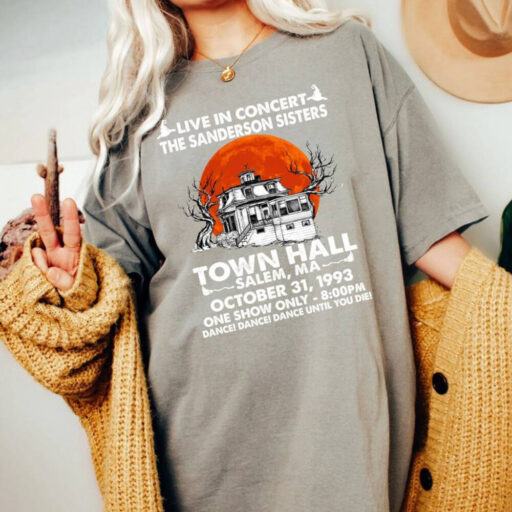 Comfort Colors® Town Hall Shirt, Sanderson Witch Museum Shirt, Hocus Pocus Shirt, Halloween Town Hall Salem Shirt,Halloween University Shirt