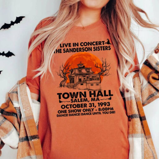 Comfort Colors® Town Hall Shirt, Sanderson Witch Museum Shirt, Hocus Pocus Shirt, Halloween Town Hall Salem Shirt,Halloween University Shirt