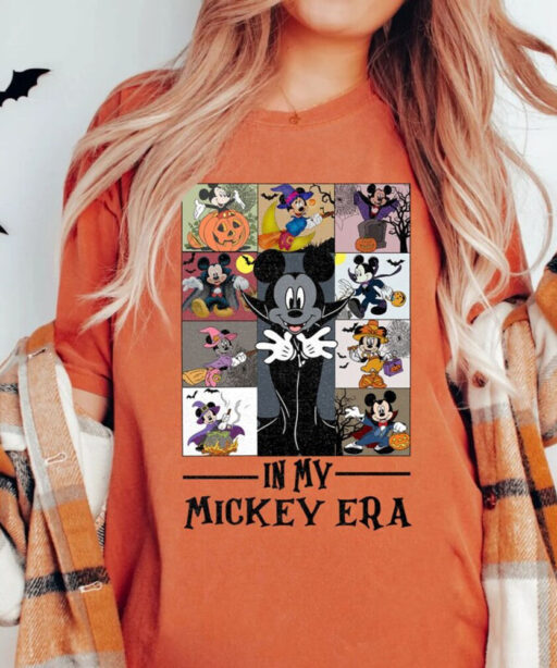 Comfort Colors® Vintage Mickey and Friends Halloween Shirt, In My Era Shirt, Mickey Halloween Shirt, Disney Halloween Shirt, Halloween Shirt