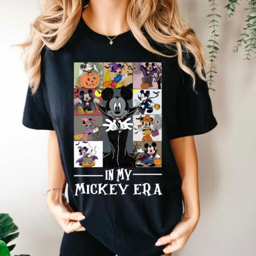 Comfort Colors® Vintage Mickey and Friends Halloween Shirt, In My Era Shirt, Mickey Halloween Shirt, Disney Halloween Shirt, Halloween Shirt