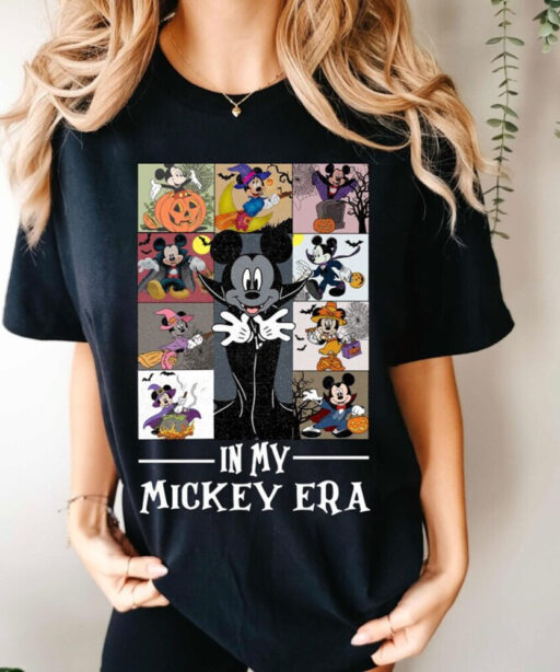 Comfort Colors® Vintage Mickey and Friends Halloween Shirt, In My Era Shirt, Mickey Halloween Shirt, Disney Halloween Shirt, Halloween Shirt