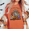 Comfort Colors® Vintage Walt Disney World Halloween Shirt, Disneyworld Halloween 2023 Shirt, Mickey And Friends Halloween Shirt,Disney Shirt