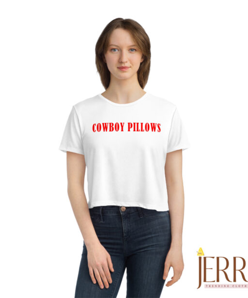 Cowboy Pillows Morgan Wallen Cropped T Shirt