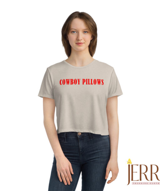 Cowboy Pillows Morgan Wallen Cropped T Shirt