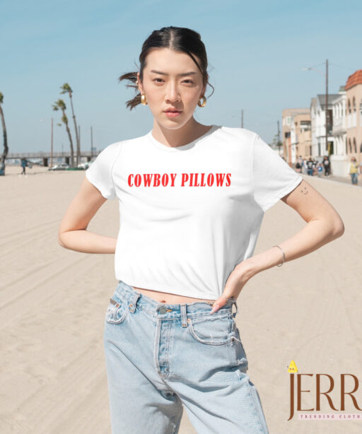 Cowboy Pillows Morgan Wallen Cropped T Shirt