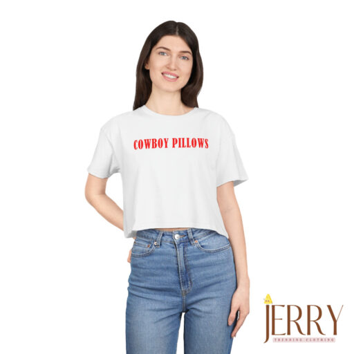 Cowboy Pillows Morgan Wallen Cropped T Shirt