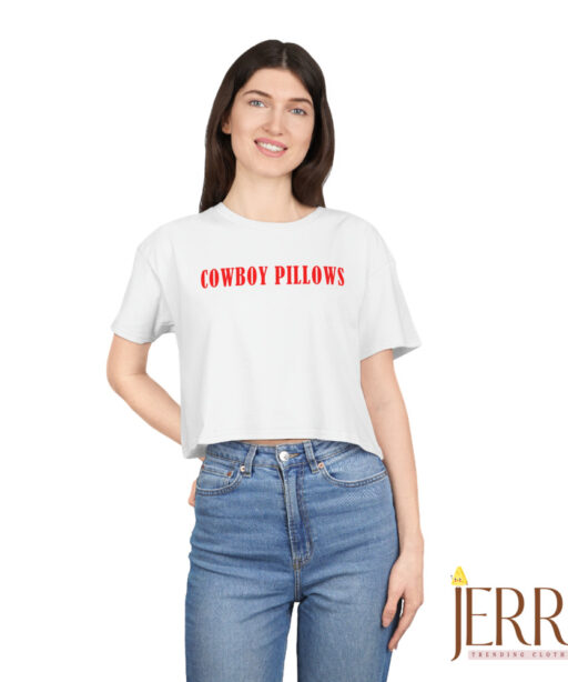 Cowboy Pillows Morgan Wallen Cropped T Shirt