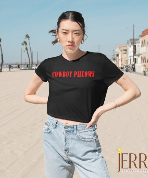 Cowboy Pillows Morgan Wallen Cropped T Shirt