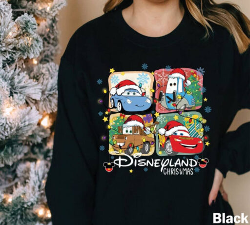 Disney Cars Merry Christmas Shirt, Lightning Mcqueen, Pixar Cars Shirt, Disney Cars Land Tee, Disney Christmas, Disneyland, Magic Kingdom