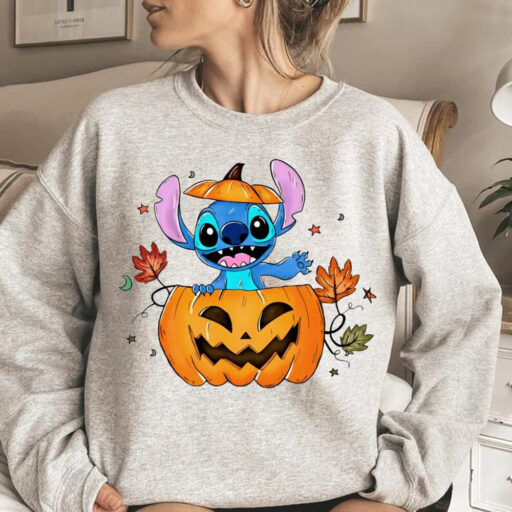 Disney Halloween Shirt, Stitch Halloween Sweatshirt, Stitch Shirt, Disney Shirt, Halloween Shirt, Disney Matching Shirts, Halloween Mickey