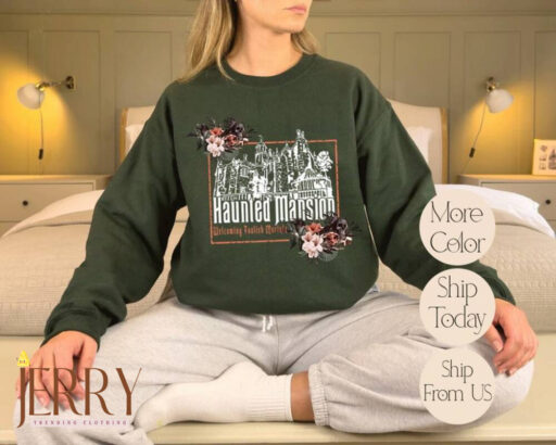 Disney Haunted Mansion Sweatshirt, Haunted Mansion Ride Shirt, Disney World Ride Shirt, Haunted Mansions Sweatshirt, Welcome Foolish Mortals