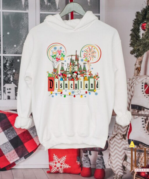 Disneyland Christmas Shirts, Mickey and Friends Christmas shirt, Disney Christmas Holiday Shirt, Disney Family Vacation Gift, Xmax Gifts