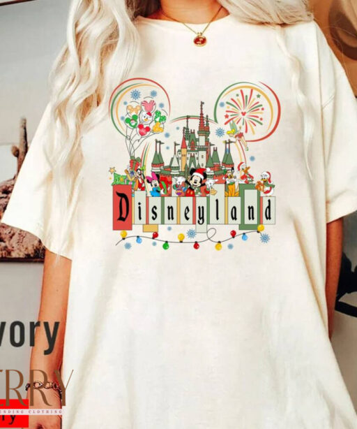 Disneyland Christmas Shirts, Mickey and Friends Christmas shirt, Disney Christmas Holiday Shirt, Disney Family Vacation Gift, Xmax Gifts