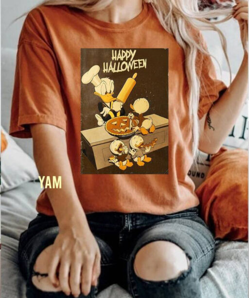 Donald Disney Halloween Sweatshirt, Funny Halloween Shirt, Disneyworld Shirt, Disney Trip Shirts, Halloween Party 2023,Halloween Sweatshirt