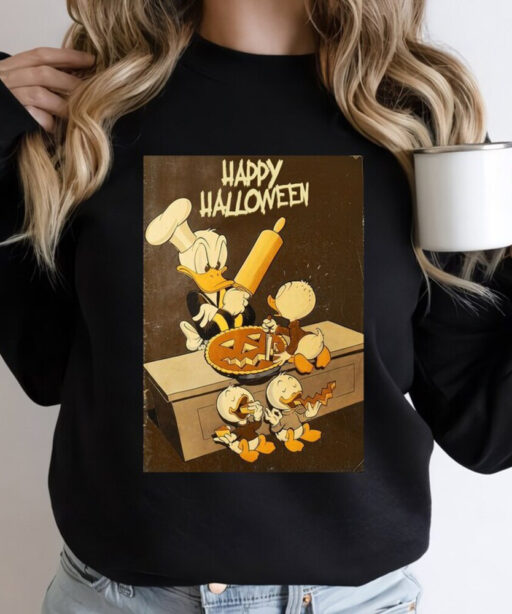 Donald Disney Halloween Sweatshirt, Funny Halloween Shirt, Disneyworld Shirt, Disney Trip Shirts, Halloween Party 2023,Halloween Sweatshirt