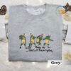 Embroidered That's It I'm Not Going Embroidered Sweatshirt, Funny Greenchmas Crewneck, Cute Christmas Tee, Christmas Gifts, Family Shirt