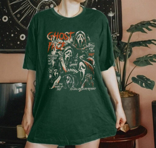 Ghoshface Shirt, Scary Movie, Horror Movie Killers, Halloween Horror, Horror Movies Characters, scream horrore, scream crewneck, 90s movie