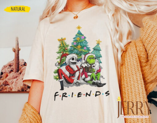 Grinch christmas shirt, Merry Grinchmas sweetshirt, Grinch and FRIENDS Jack xmas, Grinc santa, christmas trees, christmas movie, grinc face