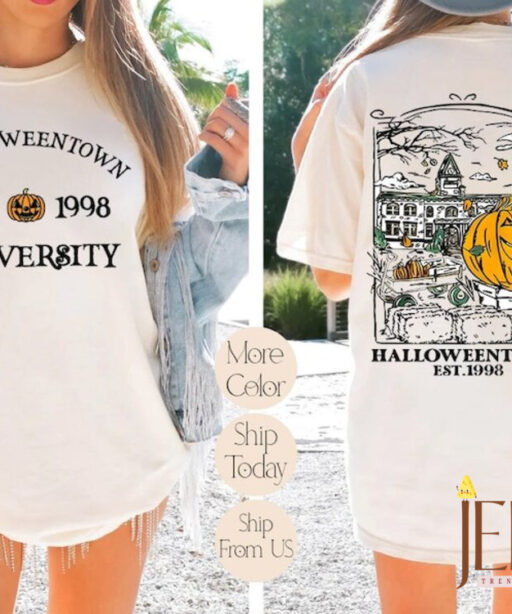 HalloweenTown 1998 Shirt, Disney Halloween Toddler Shirt, 2023 Halloween Party Shirt, Halloween Town Fall Shirt, Pumpkin Shirt, Fall Shirt