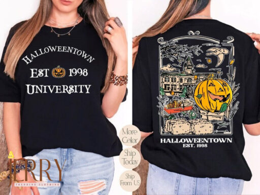 HalloweenTown 1998 Shirt, Disney Halloween Toddler Shirt, 2023 Halloween Party Shirt, Halloween Town Fall Shirt, Pumpkin Shirt, Fall Shirt