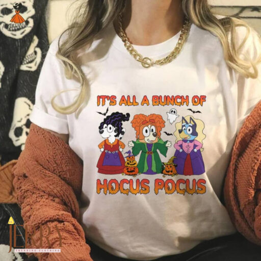 Halloween A bunch of Hocus Pocus shirt, Halloween Family Shirt, Halloween Sweatshirt, Halloween Gifts, Spooky Season Horror Sweatshirt