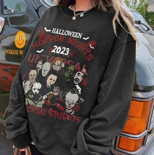 Halloween Characters The Horror Tour Shirt, Universal Studios Halloween Horror Nights 2023, Universal Halloween shirt,Horror Character shirt