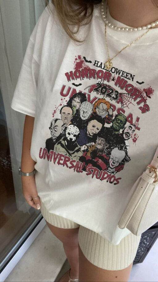 Halloween Characters The Horror Tour Shirt, Universal Studios Halloween Horror Nights 2023, Universal Halloween shirt,Horror Character shirt