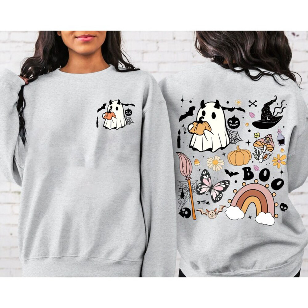 Witchy Sweatshirt Christmas Tops Women Zipper Sweatshirt Fall