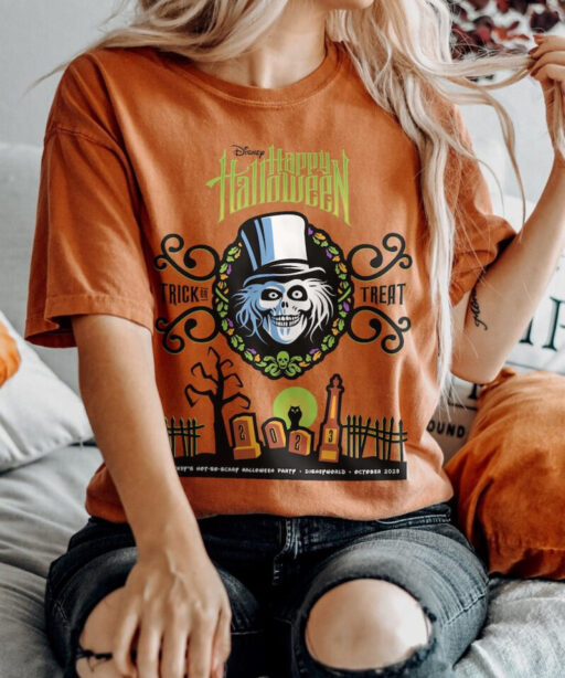 Halloween Ghosts Haunted Mansion 2023 Sweatshirt, Foolish Mortal Headstone Comfort Color Shirt, Disney Halloween Party, Disneyland Trip Gift