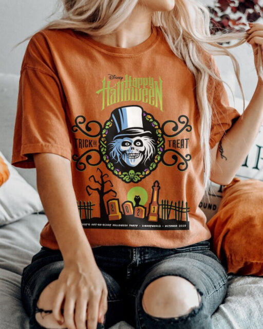 Halloween Ghosts Haunted Mansion 2023 Sweatshirt, Foolish Mortal Headstone Comfort Color Shirt, Disney Halloween Party, Disneyland Trip Gift