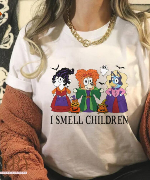 Halloween Hocus Pocus shirt, I Smell Children, Halloween Family Shirt, Halloween Sweatshirt, Spooky Season Horror Sweatshirt