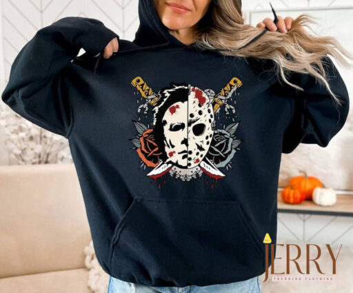 Halloween Horror Character Sweatshirt, Halloweentown Sweatshirt, Fall Sweatshirt, Halloween Sweatshirt, Halloween Movie 2023 Sweater