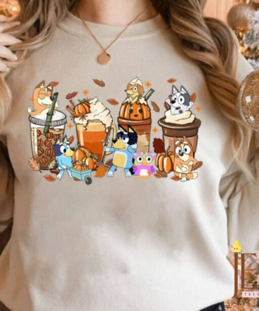 Halloween Horror Coffee Latte Shirt, Halloween Matching Family Shirt, Halloween Sweatshirt, Halloween Gifts, Spooky Season Sweatshirt